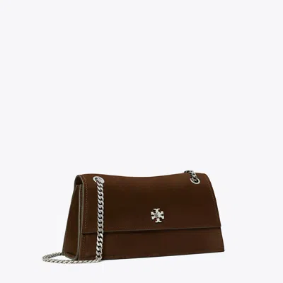 Tory Burch Kira Turnlock Suede Shoulder Bag
