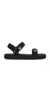 Tory Burch Kira Ultralight Sandals In Black