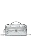 Tory Burch Kira Vanity Cross Body Bag In Metallic