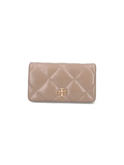 TORY BURCH TORY BURCH "KIRA" WALLET ON CHAIN - PINK