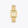 Tory Burch Kira Watch In Ivory/gold