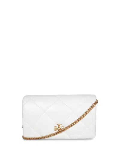 Tory Burch Kira White Leather Bag