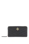 Tory Burch Continental Wallet Kira Chevron In Black