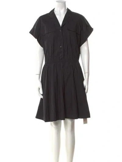 Pre-owned Tory Burch Knee-length Dress In Gray