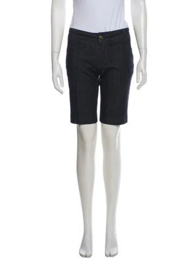 Pre-owned Tory Burch Knee-length Shorts In Blue