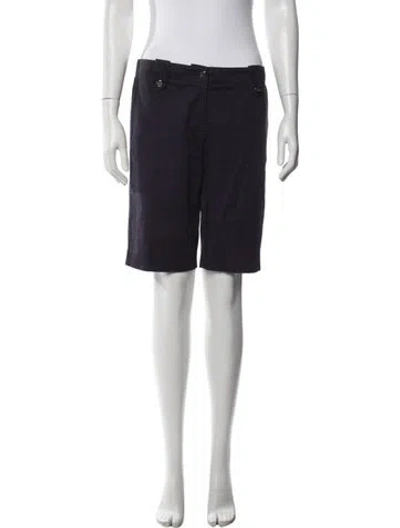 Pre-owned Tory Burch Knee-length Shorts In Blue