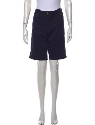 Pre-owned Tory Burch Knee-length Shorts In Blue