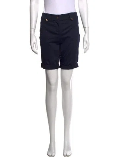 Pre-owned Tory Burch Knee-length Shorts In Blue