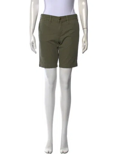 Pre-owned Tory Burch Knee-length Shorts In Green