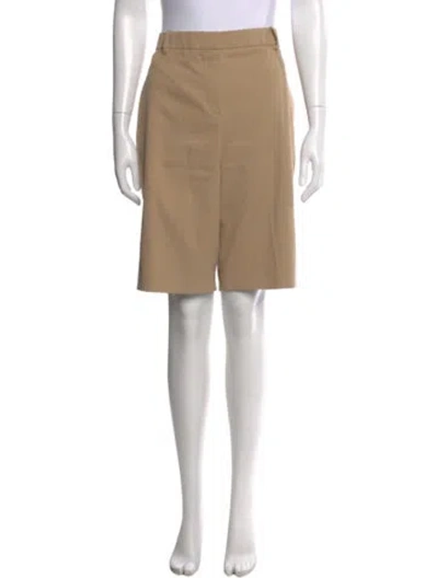 Pre-owned Tory Burch Knee-length Shorts In Neutral