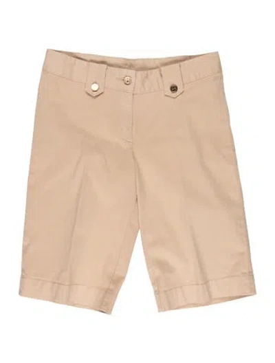 Pre-owned Tory Burch Knee-length Shorts In Neutral