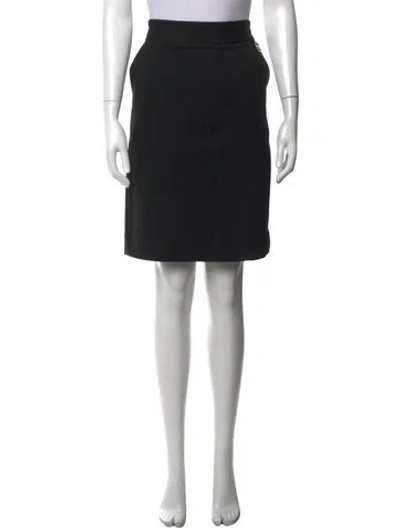 Pre-owned Tory Burch Knee-length Skirt In Black