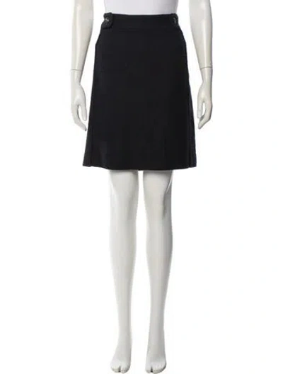 Pre-owned Tory Burch Knee-length Skirt In Blue