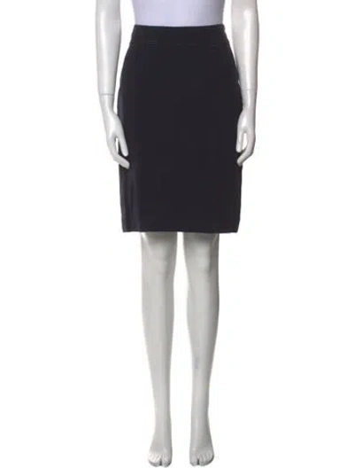 Pre-owned Tory Burch Knee-length Skirt In Blue