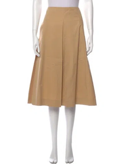 Pre-owned Tory Burch Knee-length Skirt In Brown
