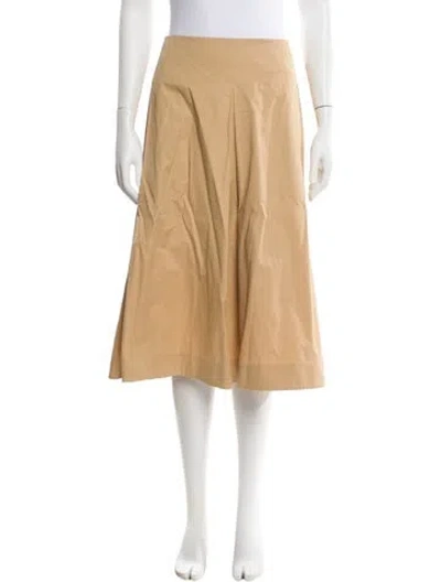 Pre-owned Tory Burch Knee-length Skirt In Brown