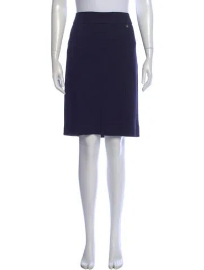 Pre-owned Tory Burch Knee-length Skirt In Neutral