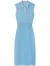Tory Burch Polo Mesh Dress In Blue