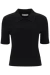 TORY BURCH KNITTED POLO SHIRT