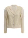 Tory Burch Knitwear In Beige