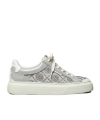 Tory Burch Laced Sneakers In White