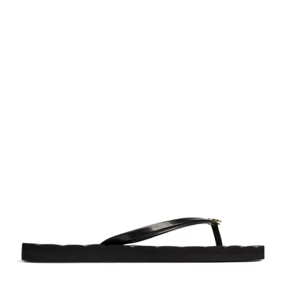 Tory Burch Ladies Kira Flip Flops In Black