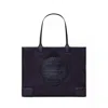 Tory Burch Ella Mini Recycled Nylon Tote Bag In Blue
