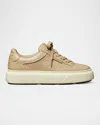 Tory Burch Round-head Sneakers In Fresh Clay / Fresh Clay / Fresh Clay
