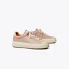 Tory Burch Woman Sneakers Pink Size 6.5 Leather In Multi