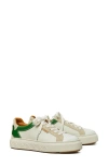 Tory Burch Ladybug Sneaker In White/green/frost