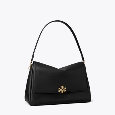 Tory Burch Large Charlie Shoulder Bag In Black
