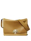Tory Burch Large Charlie Shoulder Bag In Brown