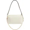 Tory Burch Large Fleming Leather Crossbody In Neutral
