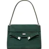 Tory Burch Large Lee Radziwill Suede Shoulder Bag