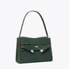 Tory Burch Large Lee Radziwill Suede Shoulder Bag