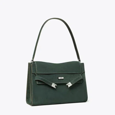 Tory Burch Large Lee Radziwill Suede Shoulder Bag