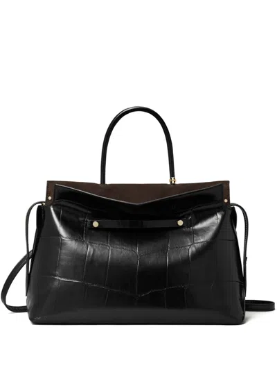 Tory Burch Large Mercer Tote Bag In Black