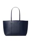Tory Burch Spacious Double Handle Tote Bag In Blue