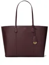 Tory Burch Perry Triple-compartment Tote In Red