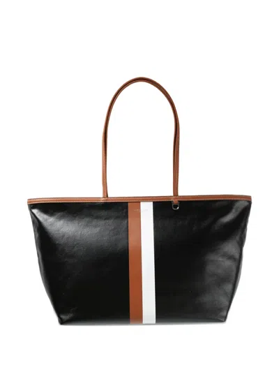 Tory Burch Large Racer Tote Bag In Black