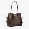 Tory Burch Large Romy Bucket Bag In Brown