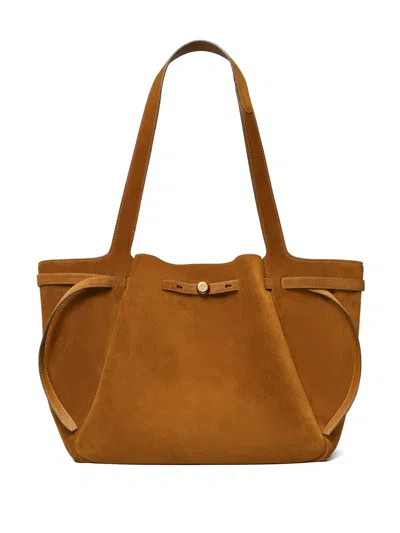 Tory Burch Large Romy Tote Bag In Brown
