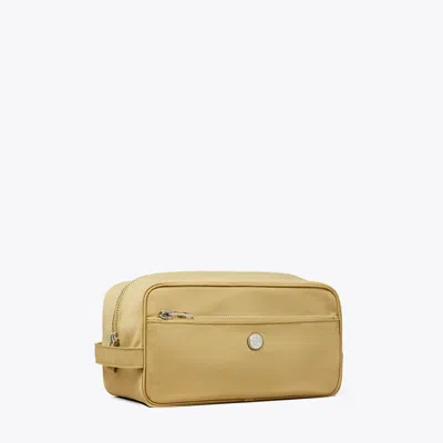 Tory Burch Large Twist Cosmetic Case In Neutral