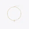 Tory Burch Kira Flower-embellished Layered Necklace