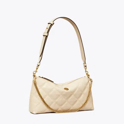 Tory Burch Leather And Chain Shoulder Bag In Brie