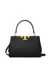Tory Burch Leather Bag In Black