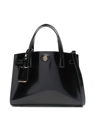 Tory Burch Leather Bag In Black