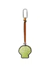 Tory Burch Leather Bag Charm In Multi