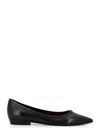 Tory Burch Double T Buckle Pointed-toe Flat