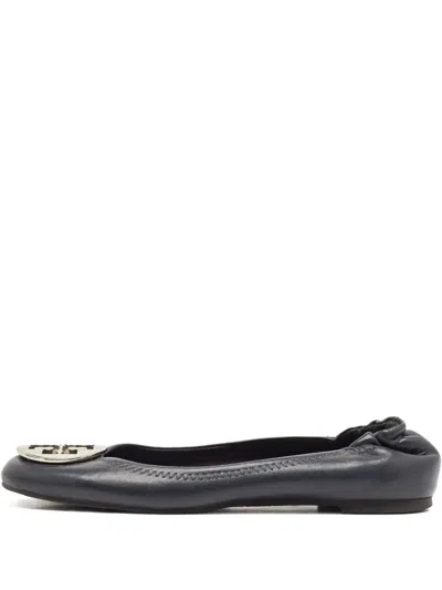 Pre-owned Tory Burch Leather Ballet Flats